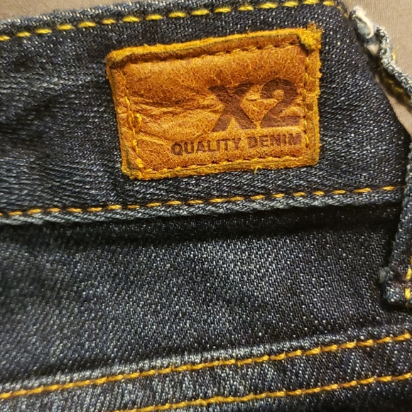 X2 QUALITY DENIM JEANS CAPRIS - Picture 5 of 8
